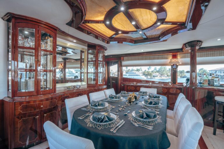 2004 Lazzara 116 Lady Kristina For Charter Fort Lauderdale Brett Horowitz High Seas Yachting 12
