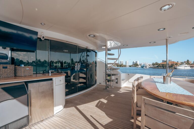 2004 Lazzara 116 Lady Kristina For Charter Fort Lauderdale Brett Horowitz High Seas Yachting 37