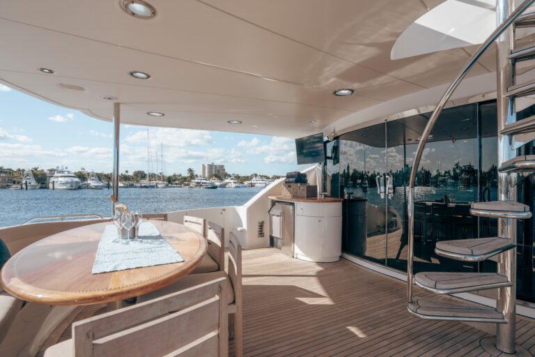 2004 Lazzara 116 Lady Kristina For Charter Fort Lauderdale Brett Horowitz High Seas Yachting 39