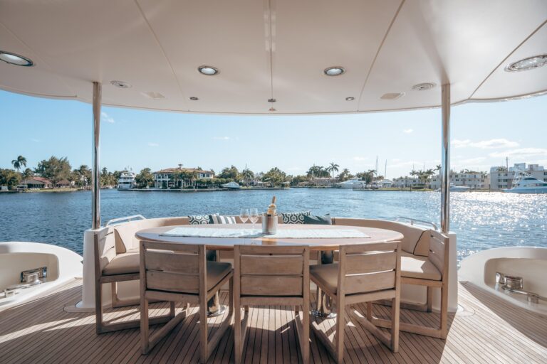 2004 Lazzara 116 Lady Kristina For Charter Fort Lauderdale Brett Horowitz High Seas Yachting 40