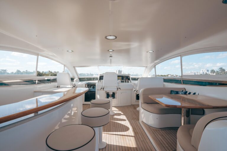 2004 Lazzara 116 Lady Kristina For Charter Fort Lauderdale Brett Horowitz High Seas Yachting 45