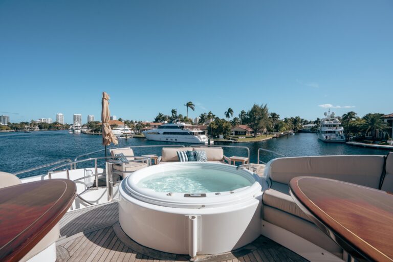 2004 Lazzara 116 Lady Kristina For Charter Fort Lauderdale Brett Horowitz High Seas Yachting 55