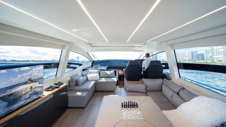 2020 Pershing 7x For Charter Brett Horowitz High Seas Yachting 21