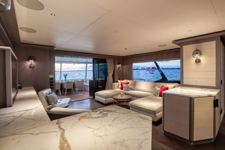 2021 Sirena 88 For Day:Term Charter Miami Brett Horowitz High Seas Yachting 36